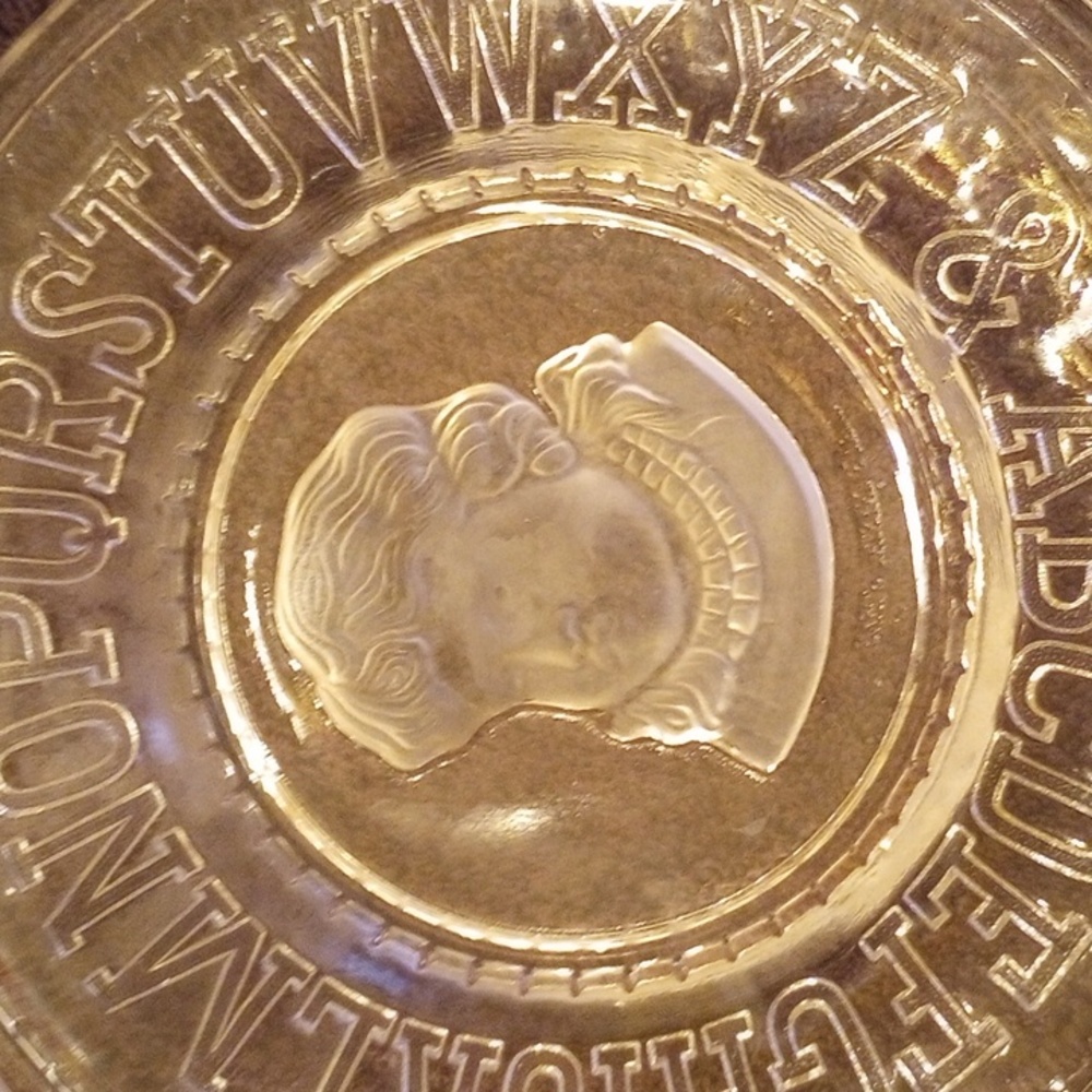 Vintage ABC Dish/Plate - Picture 4 of 6